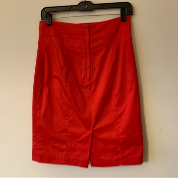 H&M Red Pencil Skirt - Picture 2 of 5